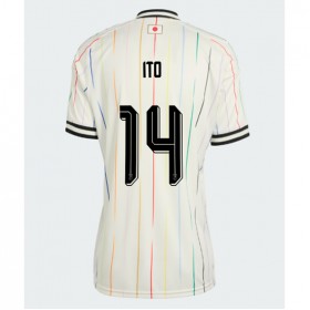Japan Junya Ito #14 Borta Kläder Dam VM 2026 Kortärmad